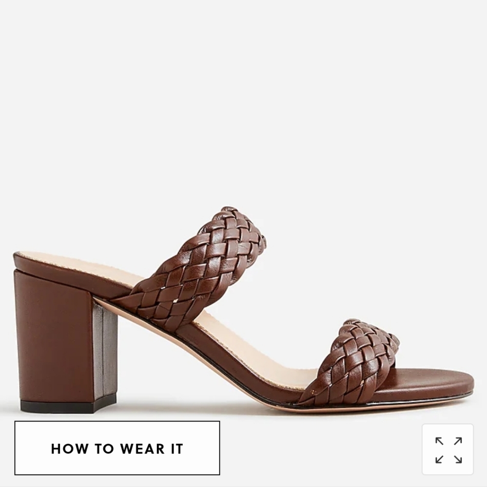 NWT J Crew Italian Leather Sandal
